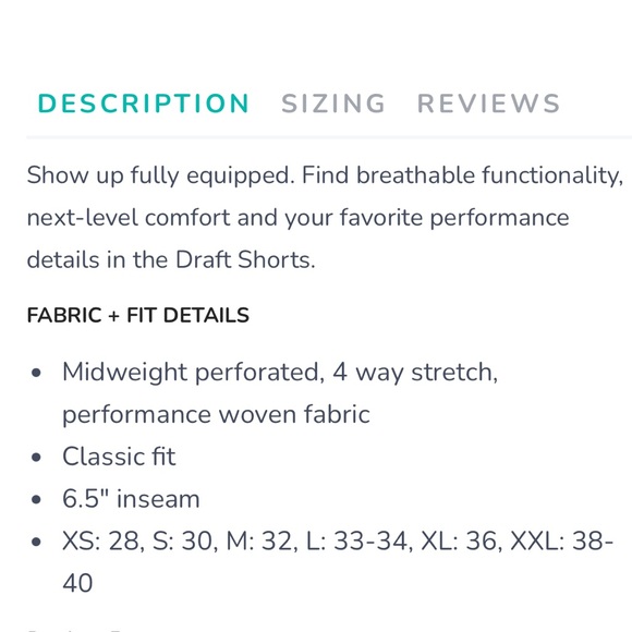 VUORI draft short size large gray - Picture 7 of 8